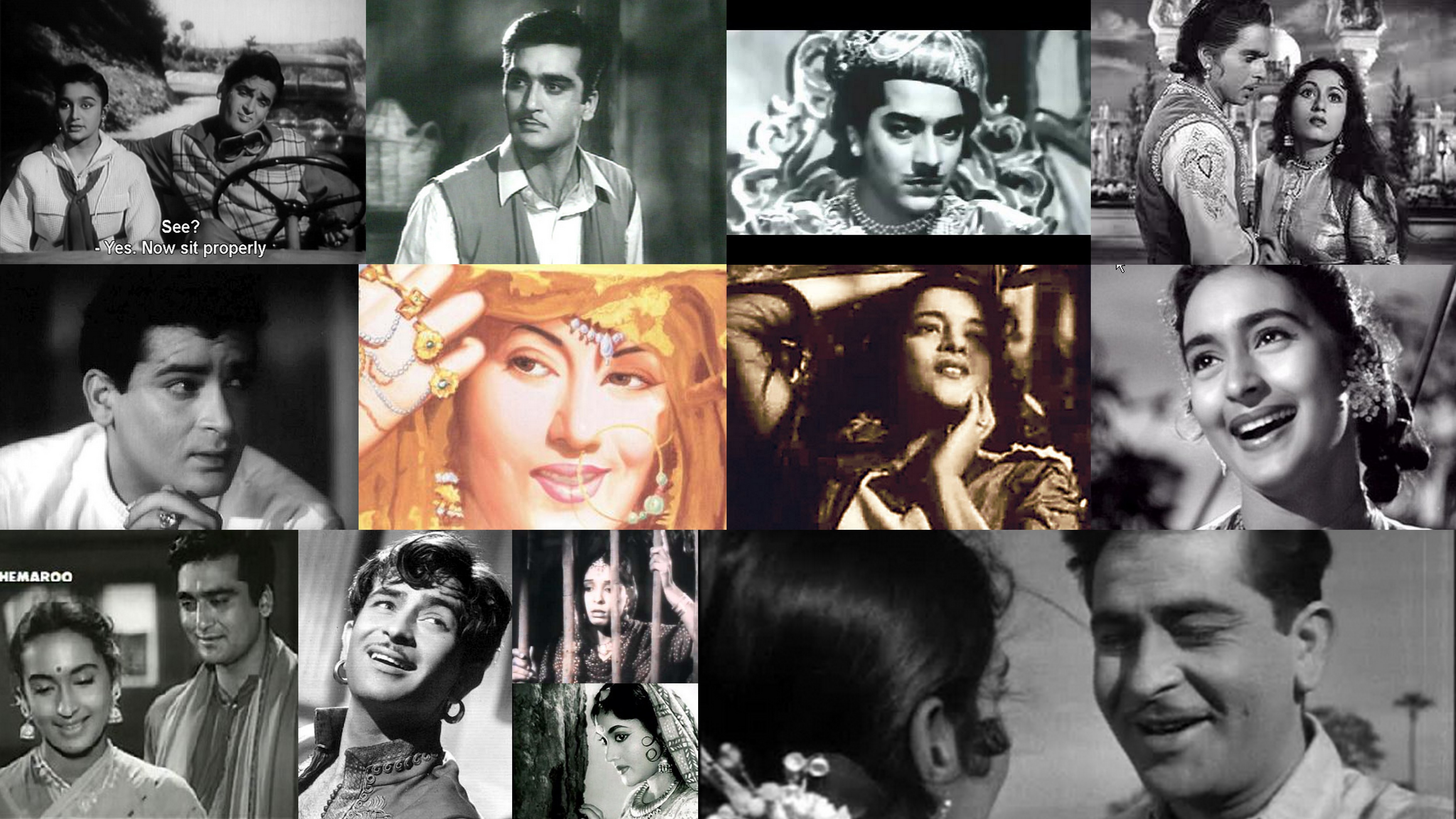 making of old bollywood movies