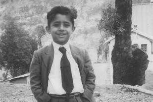 NASEERUDDIN SHAH-Kid-Baby-Rare-Unseen-Vintage-Old-Picture-Photo-Bollywoodirect