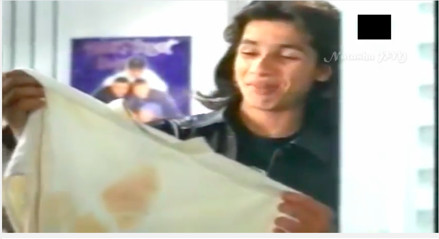Shahid Kapoor In Old Ads-Bollywoodirect-bollywood-stars-old-rare-advertisments-ads-video