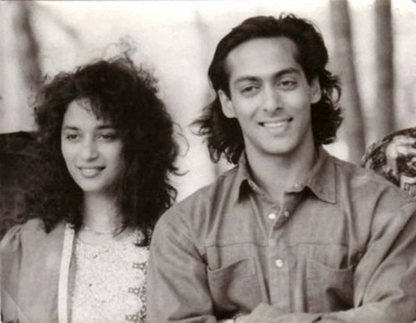 Salman Khan with Madhuri Dixit on Saajan sets_Bollywoodirect_Bollywood-Watch-Download-Movies-Online-For-Free