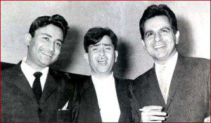 Dev Anand, Raj Kapoor & Dilip Kumar