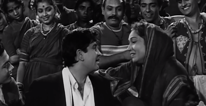 Lalita Pawar with Raj Kapoor in Shree 420 - Bollywoodirect
