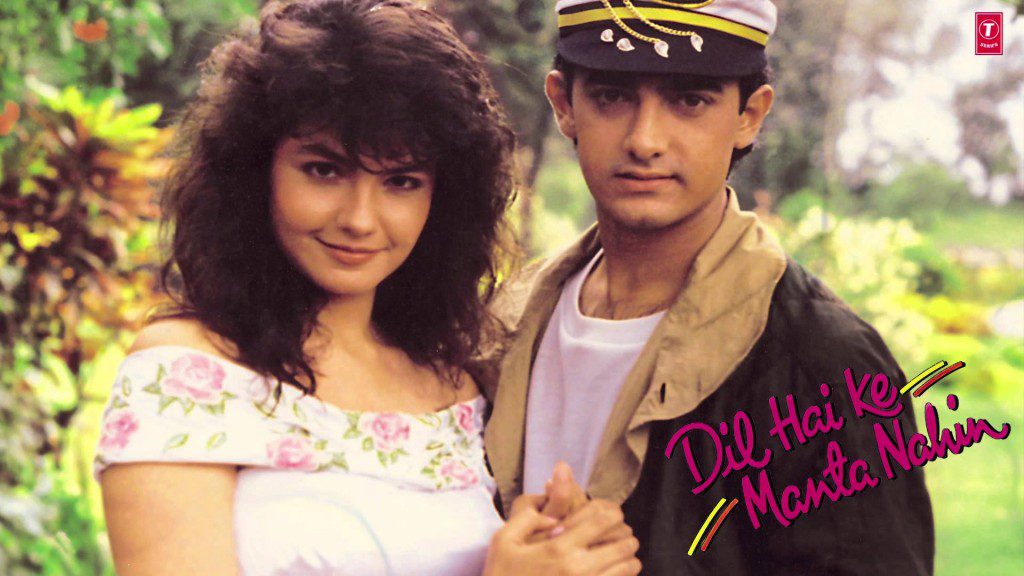 Aamir Khan and Pooja Bhatt in Dil Hai Ki Maanta nahin (1991) - Bollywoodirect