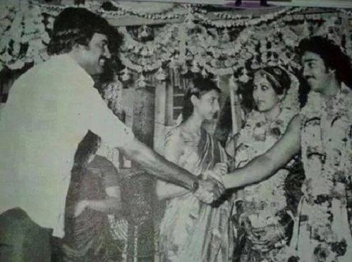 Kamal Haasan_Kollywood_Tamil Cinema_Rare_Vintage_Pics_Bollywoodirect_Rajnikanth_Vani Ganapathy