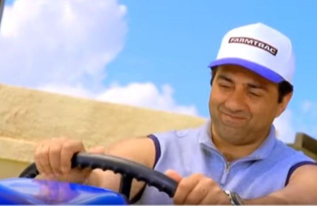 Sunny Deol_tv commercial_advertisment_tractor_bollywoodirect