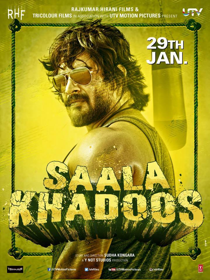 Saala Khadoos_R Madhavan_Raj Kumar Hirani_First Look_Poster_Bollywoodirect