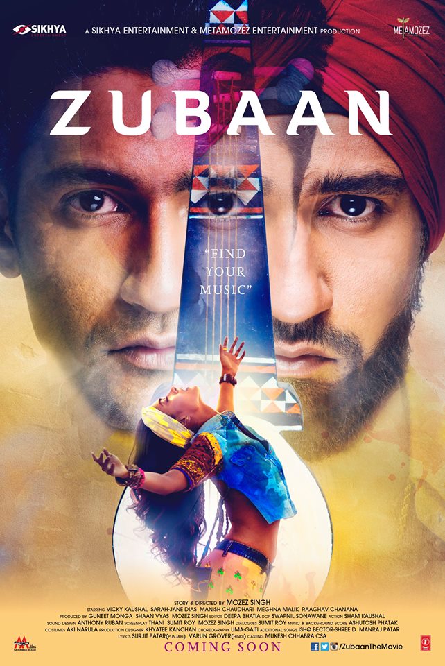 Zubaan_Mozez Singh_Vicky Kaushal_Bollywoodirect_First Look_Trailer_Poster2_Sarah Jane Dias