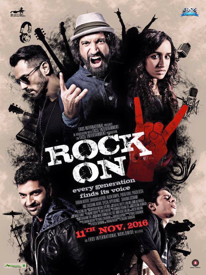 Rock On 2-Trailer-Teaser-Full Movie-Review-Bollywoodirect-Farhan Akhtar, Arjun Rampal, Prachi Desai, Purab Kohli