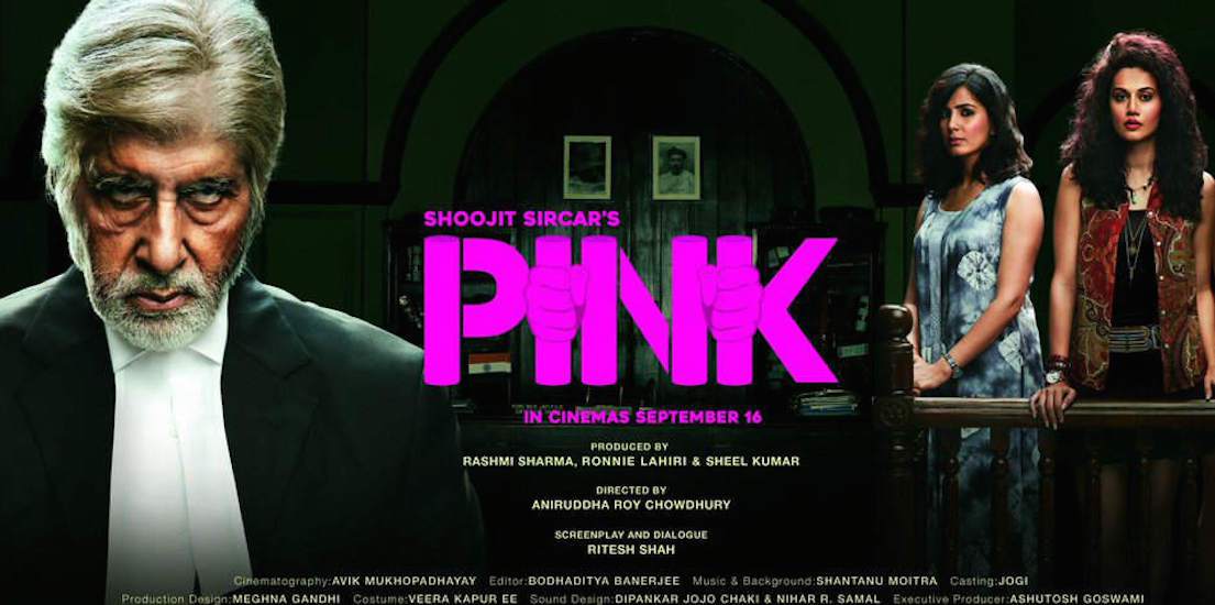 pink-movie-poster-ritesh-shah-screen writer-dialogues-Kahani 2-chef-interview-Pink-bollywoodirect