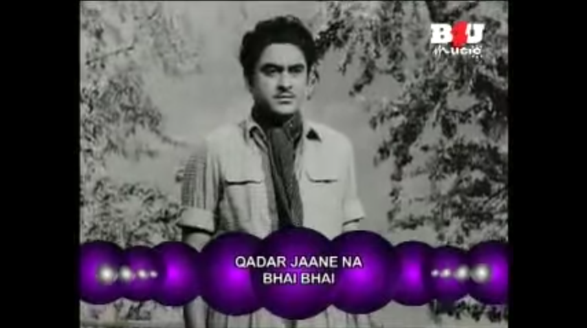 Qadar Jane Na Mora Balam-Bhai Bhai-1956-Lata Mangeshkar- Rajinder Krishan-Madan Mohan-Kishore Kumar-Video-Song-Full Film-Bollywoodirect