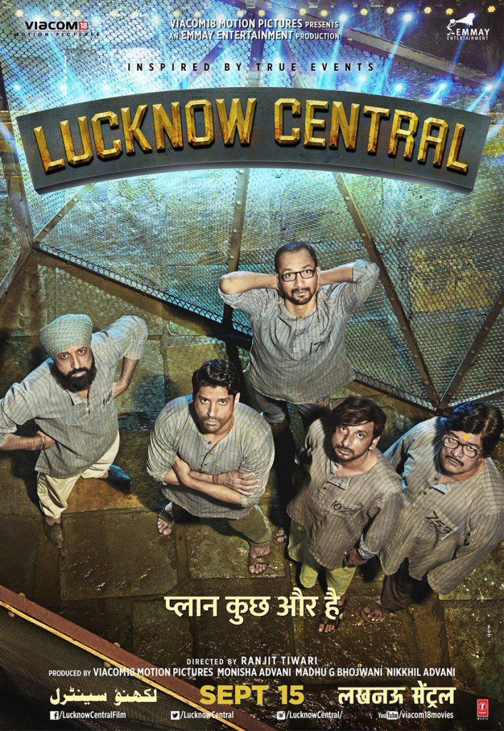Lucknow Central-Watch-Trailer-Full Movie-Download-Songs-Jukebox-Farhan Akhtar- Diana Penty- Gippy Grewal- Deepak Dobriyal- Ronit Roy-Rajesh Sharma-Inaamulhaq-Bollywood-Bollywoodirect-Poster